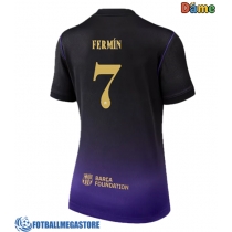Fotballdrakt Dame Barcelona Fermin Lopez #7 Bortedrakt 2026-27 Kortermet